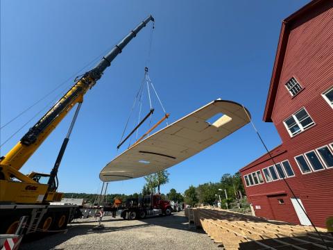 Sailing Yacht Ouzel Gets Her Deck