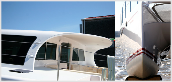 Catamaran hull shape