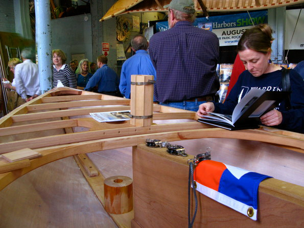 Peek inside a boat's hull